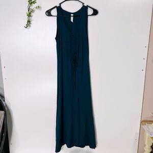 Indigenous Navy Blue Tank Midi Dress